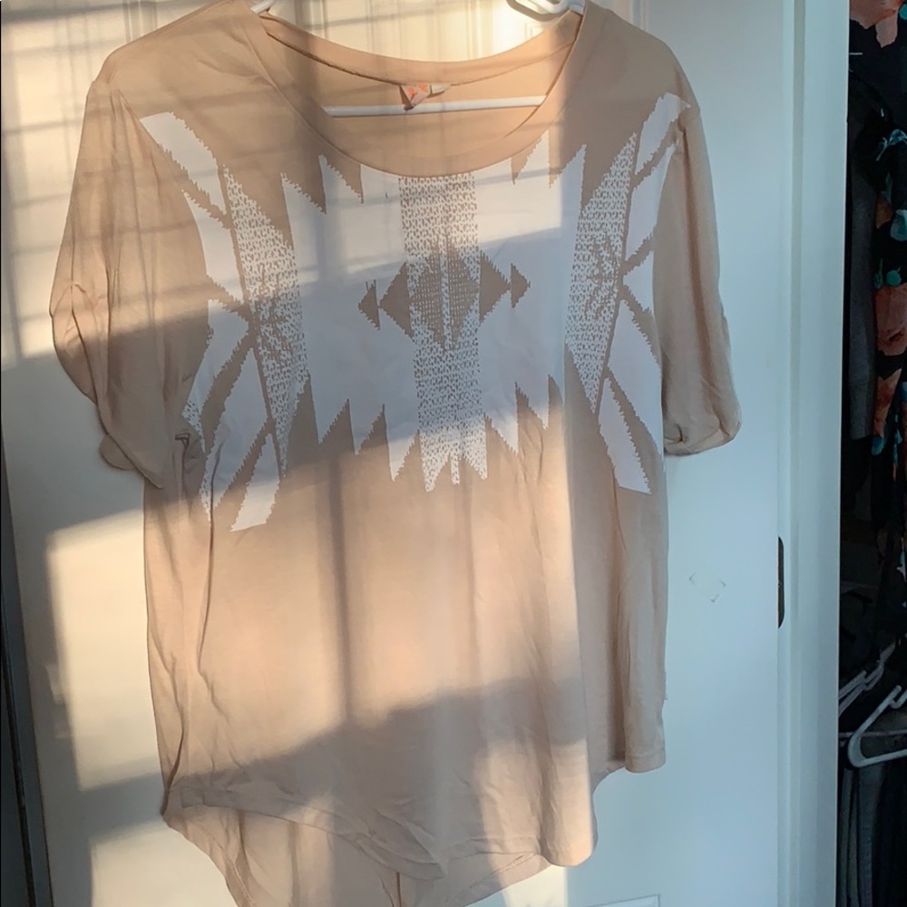 Tribal print blouse